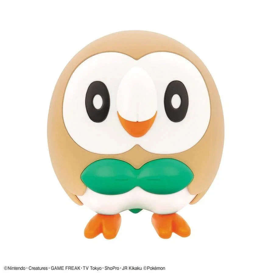 Pokemon Rowlet 10 Quick Model Kit - Bandai Namco