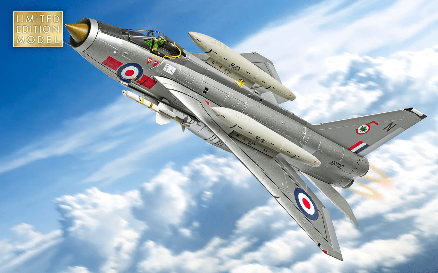 Pre-Order AA28404 1:48 English Electric Lightning F.6 - RAF No. 5 Sqn - RAF Leconfield