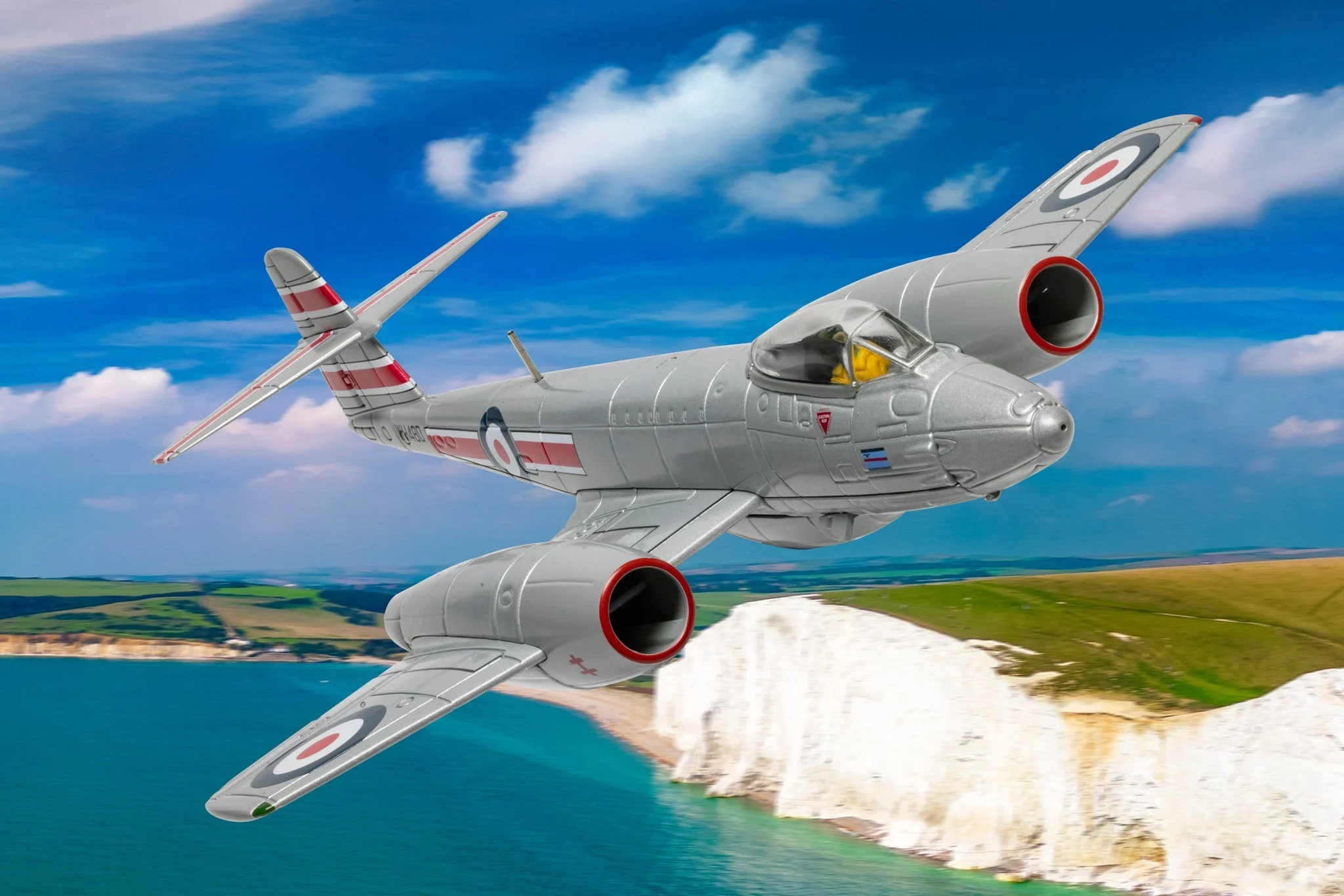 Pre-Order Corgi AA35012 1:72 Gloster Meteor F.Mk.8, WH480 'M', RAF Biggin Hill, 1953