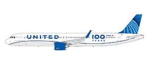 Pre-Order Gemini Jets G2UAL1524 1:200 United A321neo 100 Years