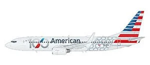 Pre-Order Gemini Jets GJAAL2417 1:400 American Airlines B737-800W N840NN "Centennial Livery"
