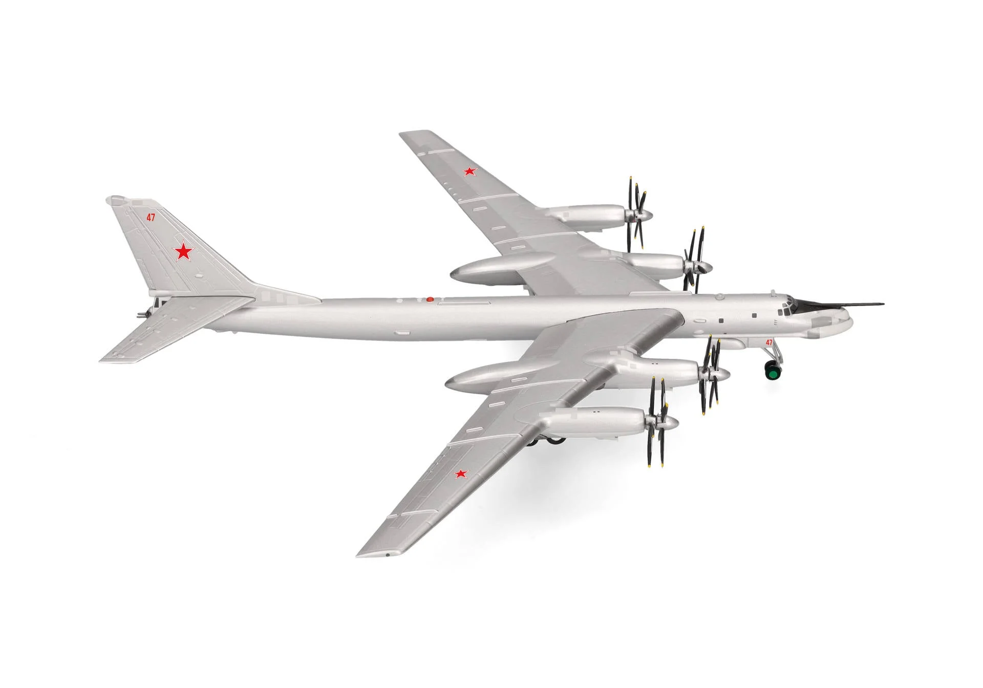 Pre-Order Herpa Wings 573832 1:200 Soviet Air Forces Tupolev TU-95MS Bear 1226th Heavy Bomber Aviation Regiment