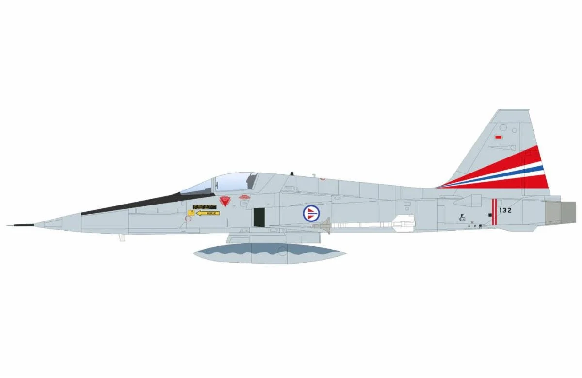 Pre-Order Hobby Master HA33013 1:72 F-5A "RNoAF 50th Anniversary" 132, Leeuwarden AB, 1994