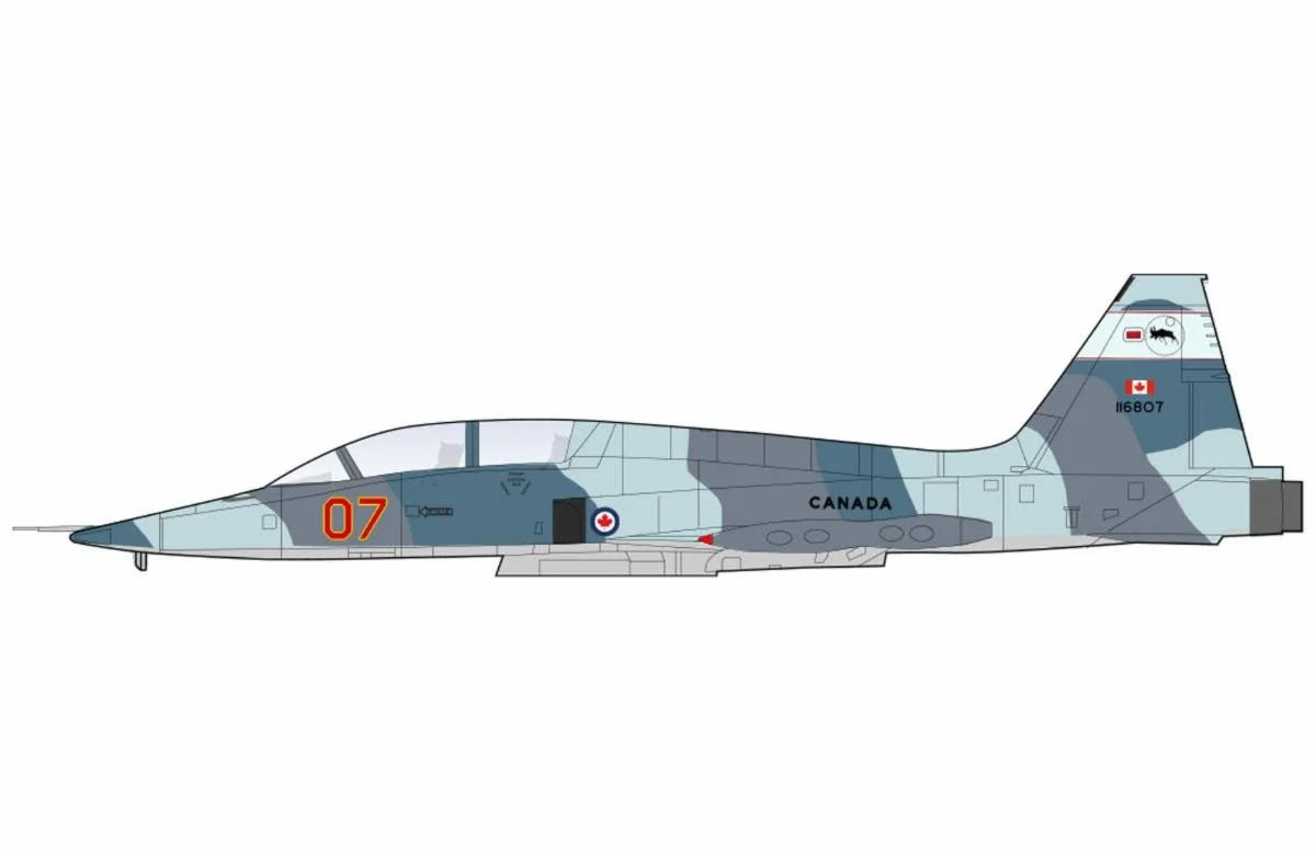 Pre-Order Hobby Master HA33015 1:72 CF-5D Freedom Fighter 116807, 419 Sqn., RCAF, ca.1979