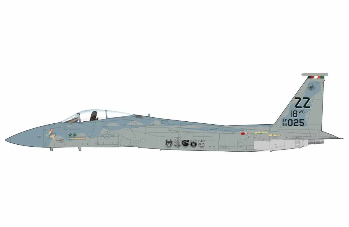 Pre-Order Hobby Master HA4575 1:72 F-15C Eagle 84-0025 "Eleanor", 18th FW, CENTCOM AOR, Sept 2020