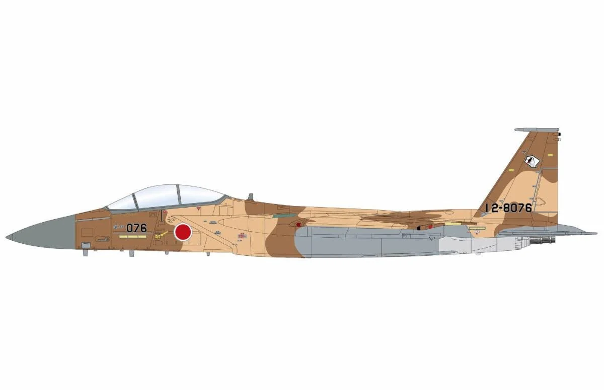 Pre-Order Hobby Master HA4581 1:72 F-15DJ "Desert Scheme" 12-8076, Aggressor Squadron, JASDF