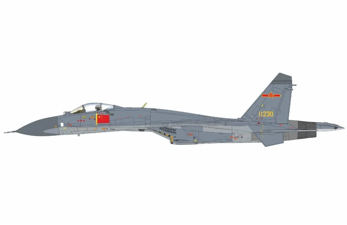Pre-Order Hobby Master HA6025 1:72 J-11A "Falcon Strike 2015" 11230, PLAAF, Korat Thai AFB, 2015