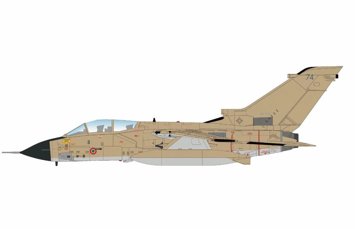 Pre-Order Hobby Master HA6730 1:72 Tornado IDS MM7074, Italian Air Force, Al Dhafra AB, 1991