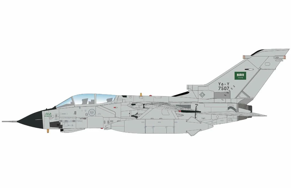 Pre-Order Hobby Master HA6731 1:72 Tornado GR.1 7507, 75th Sqn., RSAF, Coningsby AB, 2013