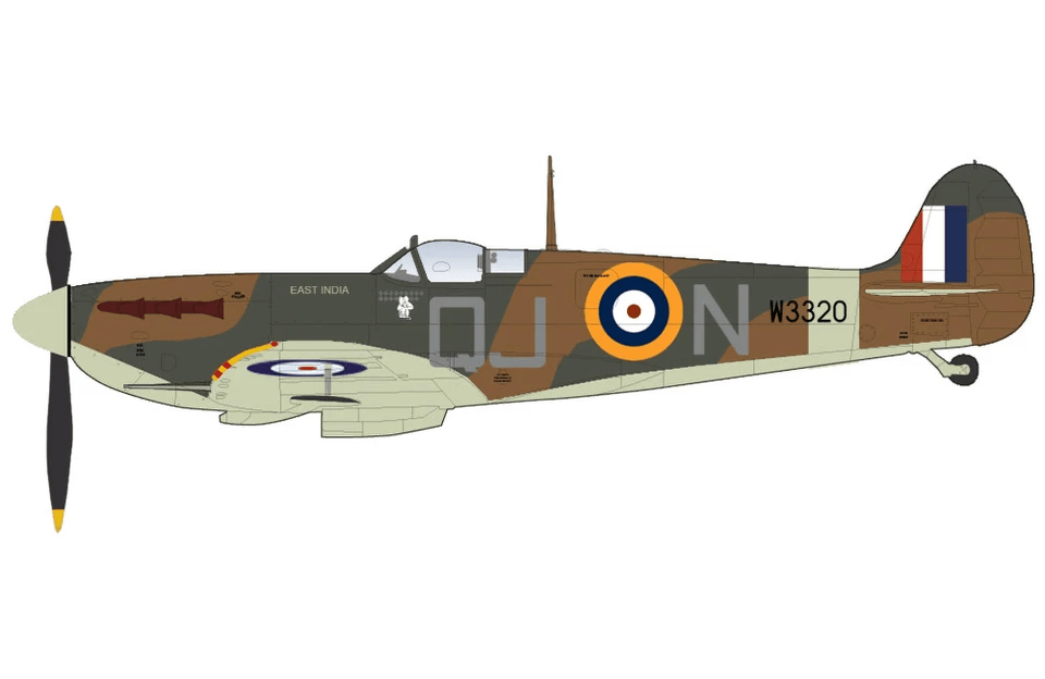 Pre-Order Hobby Master HA7866 1:48 Spitfire Mk.Vb "P/O Donald E. Kingaby" W3320, No.92 Sqn., RAF Biggin Hill, July-August 1941