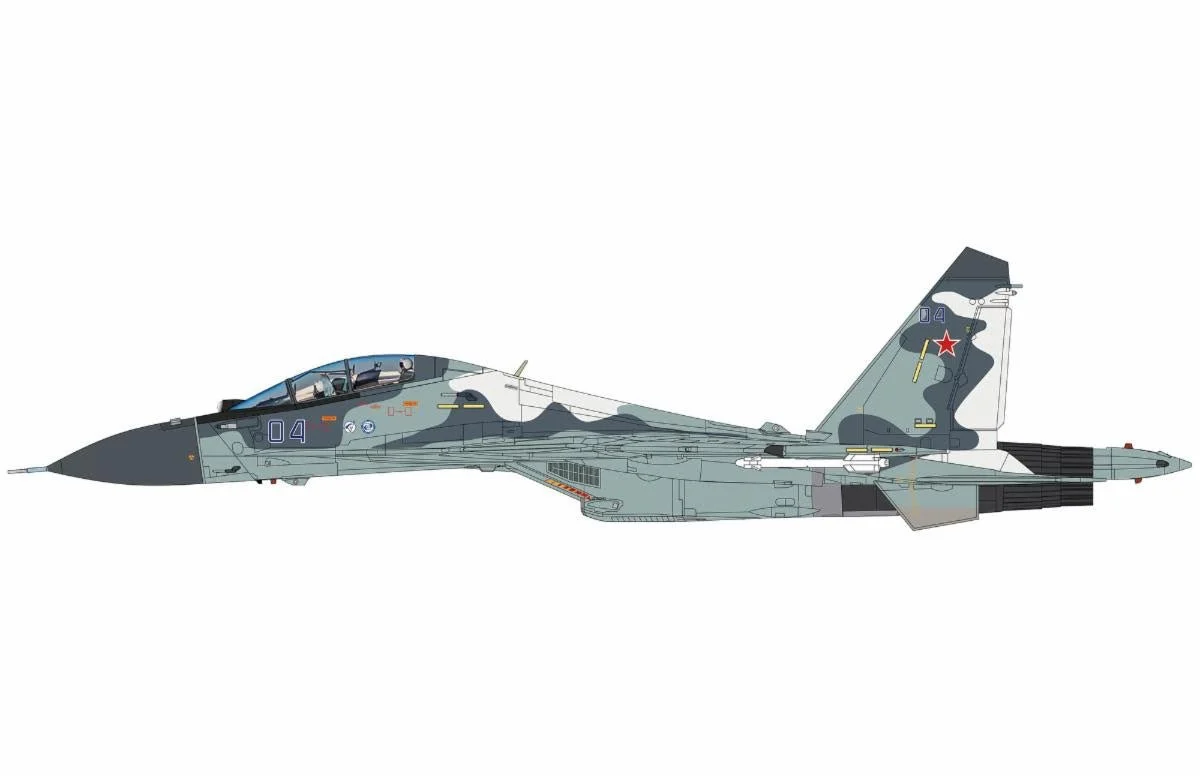 Pre-Order Hobby Master HA9514 1:72 Su-30MKM "Prototype" Blue 04, Russia Air Force, MAKS 2007