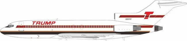 Pre-Order InFlight200 IF721TB0426 1:200 Trump Shuttle Boeing 727-25 Reg.: N903TS
