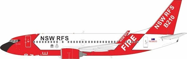 Pre-Order InFlight200 IF733RFS138CG 1:200 NSW Rural Fire Service Boeing 737-3H4 N138CG