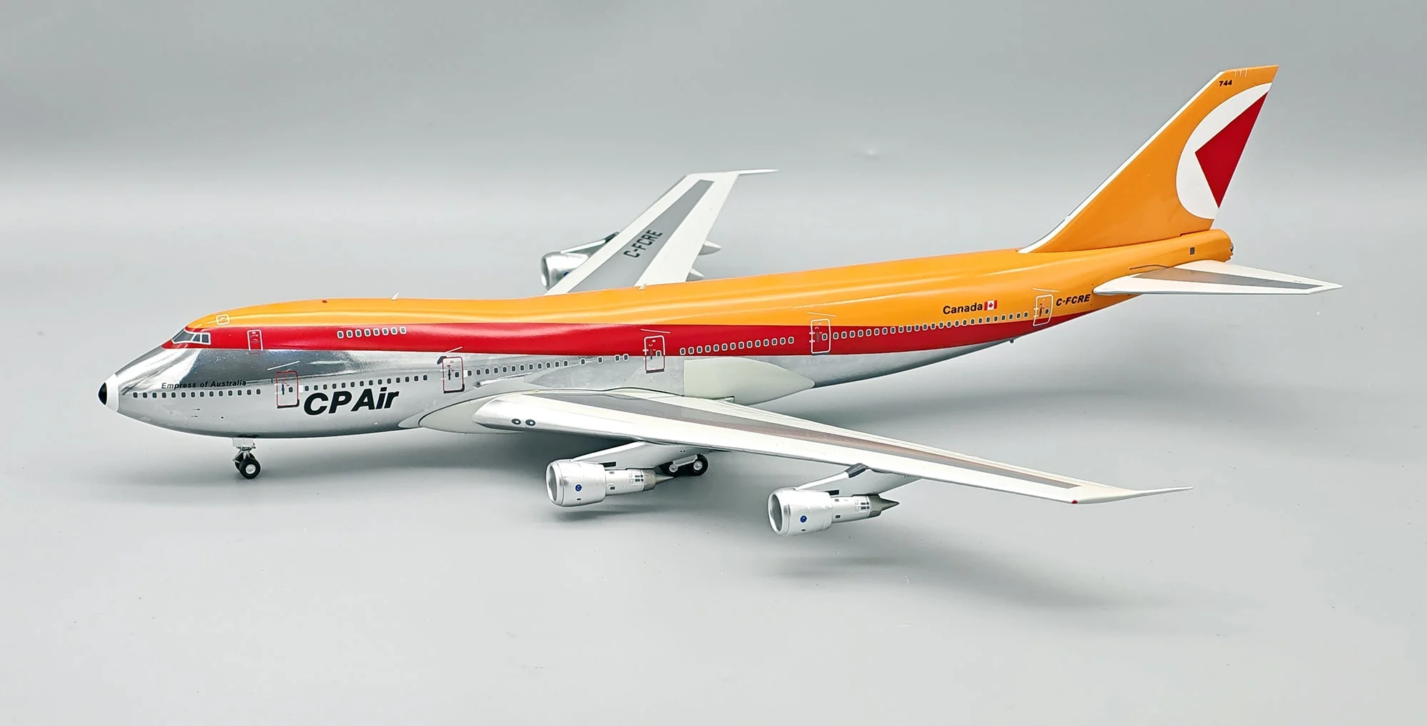 Pre-Order InFlight200 IF742CP0726P 1:200 CP Air Boeing 747-217B C-FCRE “EMPRESS OF AUSTRALIA”