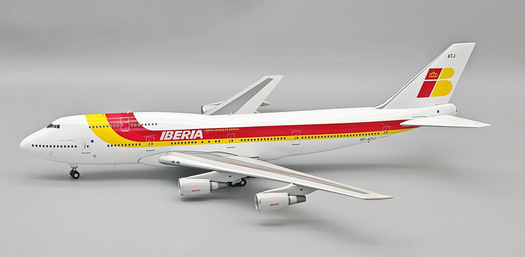 Pre-Order InFlight200 IF743IB0426 1:200 Iberia B747-300 TF-ATJ (Air Atlanta) magnetic