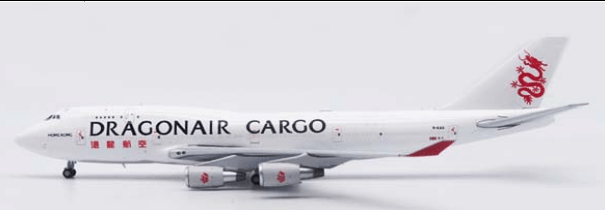 Pre-Order JC Wings EW4744008 1:400 Dragonair Cargo Boeing 747-400(BCF) Reg: B-KAG