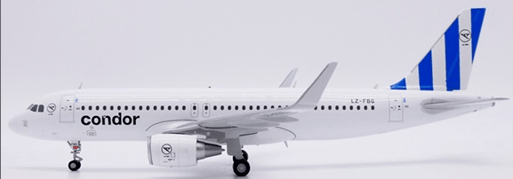 Pre-Order JC Wings LH2495 1:200 Condor Airbus A320 "Blue Tail" Reg: LZ-FBG