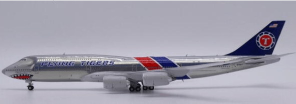 Pre-Order JC Wings LH4377 1:400 Flying Tigers Boeing 747-8(BCF) "Fantasy+Polished" Reg: N748FT