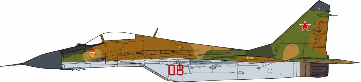 Pre-Order JC Wings Military JCW-72-MG29-019 1:72 MiG-29 Fulcrum Russian Air Force, 1992