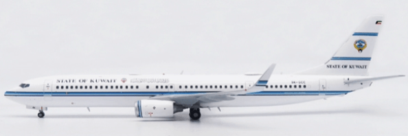 Pre-Order JC Wings Models XX20232A 1:200 State of Kuwait Boeing 737-900ER Reg: 9K-GCC Flaps Down