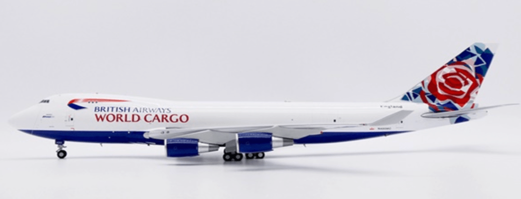 Pre-Order JC Wings SA2008 1:200 British Airways World Cargo (Atlas Air) Boeing 747-400F "Chelsea Rose" Reg: N495MC