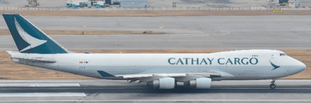 Pre-Order JC Wings SA4086 1:400 Cathay Cargo Boeing 747-400F Reg: B-LID