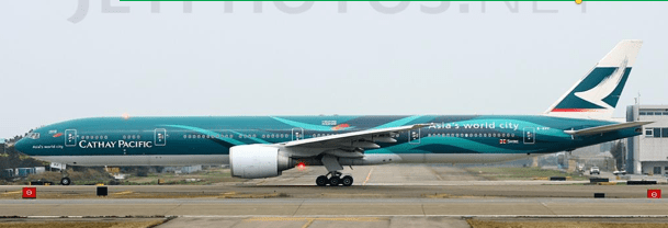 Pre-Order JC Wings SA4092 1:400 Cathay Pacific Boeing 777-300ER "Asia's World City" Reg: B-KPF