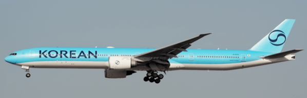 Pre-Order JC Wings SA4094 1:400 Korean Air Boeing 777-300ER "NC" Reg: HL8008
