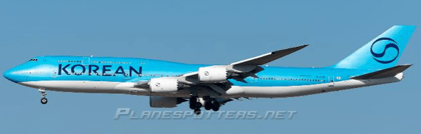 Pre-Order JC Wings SA4095 1:400 Korean Air Boeing 747-8 "NC" Reg: HL7638