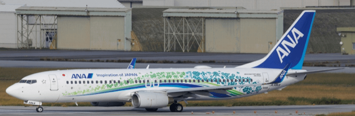 Pre-Order JC Wings SA4112 1:400 All Nippon Airways Boeing 737-800 "Furusato Jet" Reg: JA58AN