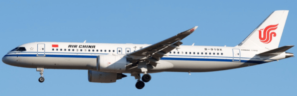 Pre-Order JC Wings XX1008 1:100 Air China COMAC C919 Reg: B-919X