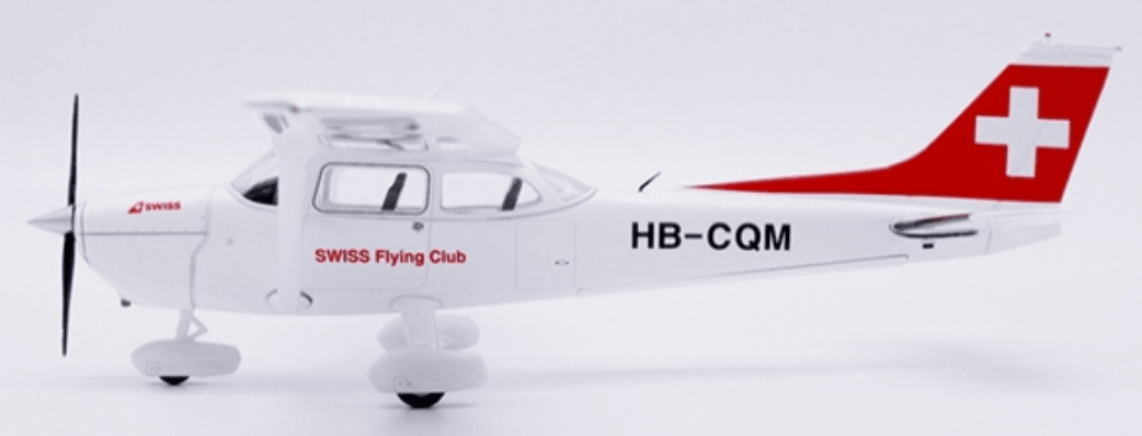 Pre-Order JC Wings XX172002 1:72 Swiss Flying Club Cessna 172N Skyhawk Reg: HB-CQM