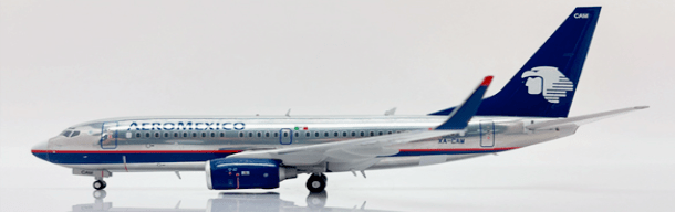 Pre-Order JC Wings XX20189 1:200 Aeromexico Boeing 737-700 "Polished" Reg: XA-CAM