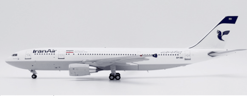 Pre-Order JC Wings XX20210 1:200 Iran Air Airbus A300-600R "OC" Reg: EP-IBD