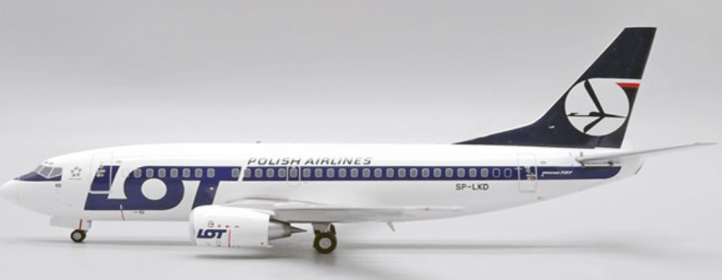 Pre-Order JC Wings XX20238 1:200 LOT Polish Airlines Boeing 737-500 Reg: SP-LKD