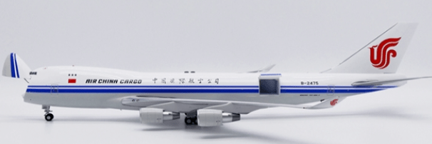 Pre-Order JC Wings XX20298C 1:200 Air China Cargo Boeing 747-400F "Interactive Series" B-2475