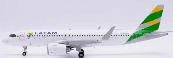 Pre-Order JC Wings XX20450 1:200 LATAM Airbus A320NEO "Brazil Flag" Reg: PR-XBG