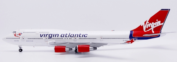 Pre-Order JC Wings XX20460 1:200 Virgin Atlantic Boeing 747-400 "Tubular Belle" Reg: G-VHOT