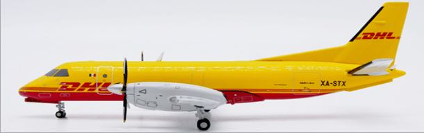 Pre-Order JC Wings XX20466 1:200 DHL Aviation Saab 340A(F) Reg: XA-STX