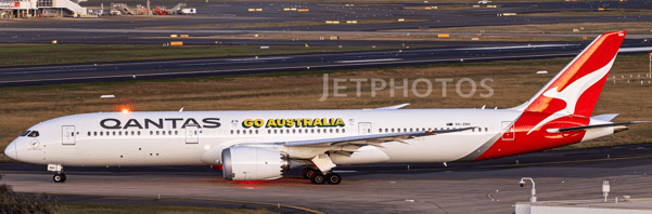 Pre-Order JC Wings XX20568 1:200 Qantas Boeing 787-9 Dreamliner "Go Australia" Reg: VH-ZNH
