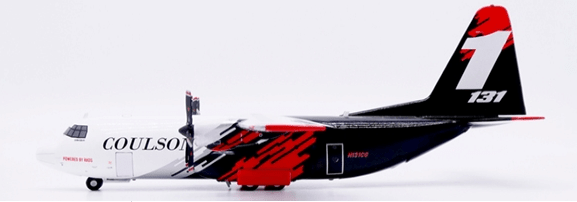 Pre-Order JC Wings XX20575 1:200 Coulson Aviation Lockheed C-130 Hercules #1 Reg: N131CG