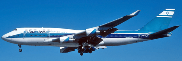 Pre-Order JC Wings XX20628 1:200 El Al Israel Airlines Boeing 747-400 "OC" Reg: 4X-ELC