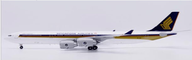 Pre-Order JC Wings XX20673 1:200 Singapore Airlines Airbus A340-500 "Leadership" Reg: 9V-SGB