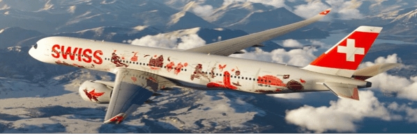 Pre-Order JC Wings XX20747A 1:200 Swiss Airbus A350-900XWB "Wanderlust" Reg: HB-IFA "Flaps Down"