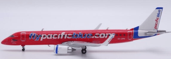Pre-Order JC Wings XX40127 1:400 Pacific Blue Airlines Embraer ERJ-190AR Reg: VH-ZPM