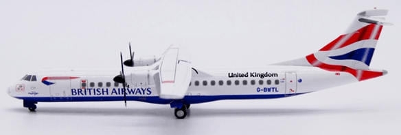 Pre-Order JC Wings XX40265 1:400 British Airways ATR72-200 "United Kingdom" Reg: G-BWTL