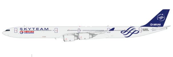 Pre-Order JC Wings XX40395 1:400 China Eastern Airlines Airbus A340-600 "Skyteam" Reg: B-6053