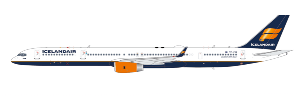 Pre-Order JC Wings XX40459X 1:400 Icelandair Boeing 757-300 "With Winglet" Reg: TF-FIX
