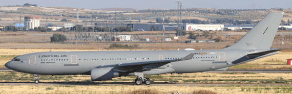 Pre-Order JC Wings XX40690 1:400 Spanish Air Force Airbus A330-202MRTT Reg: TK.24-03