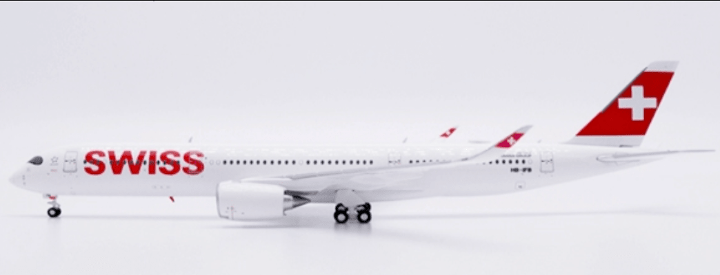 Pre-Order JC Wings XX40769 1:400 Swiss Airbus A350-900XWB Reg: HB-IFB